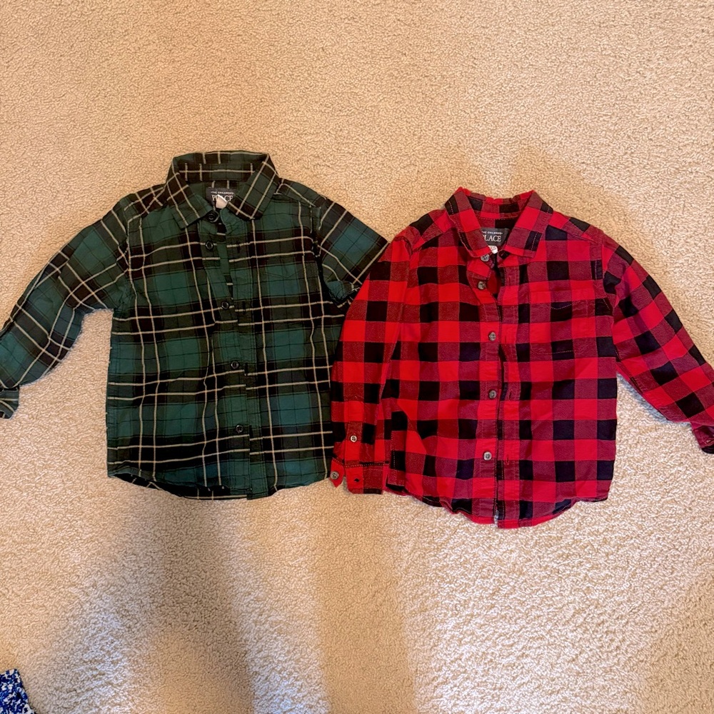Button up shirts